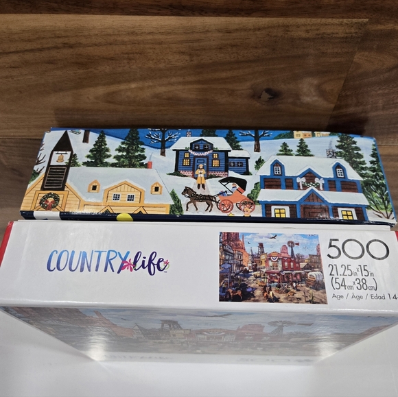 2 PUZZLES BOXES 1,000 & 500 PIECES - Picture 5 of 9